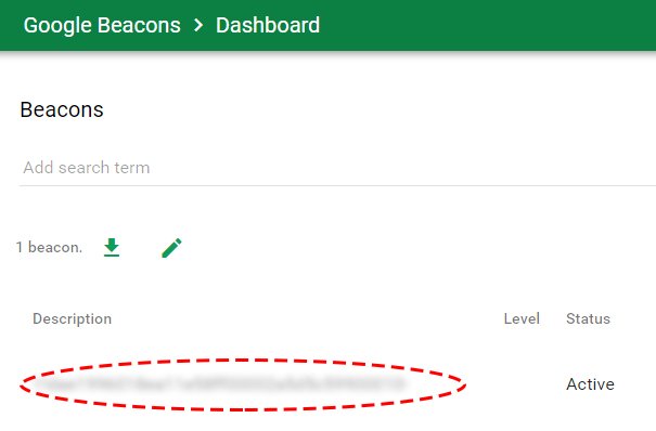 5 MINUTE SETUP GUIDE TO NEARBY NOTIFICATIONS BEACON