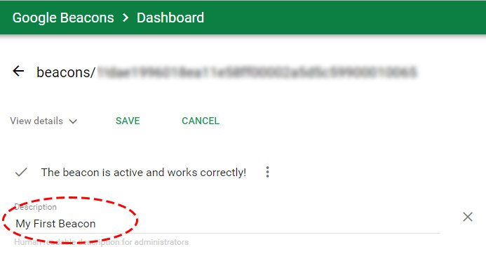 5 MINUTE SETUP GUIDE TO NEARBY NOTIFICATIONS BEACON