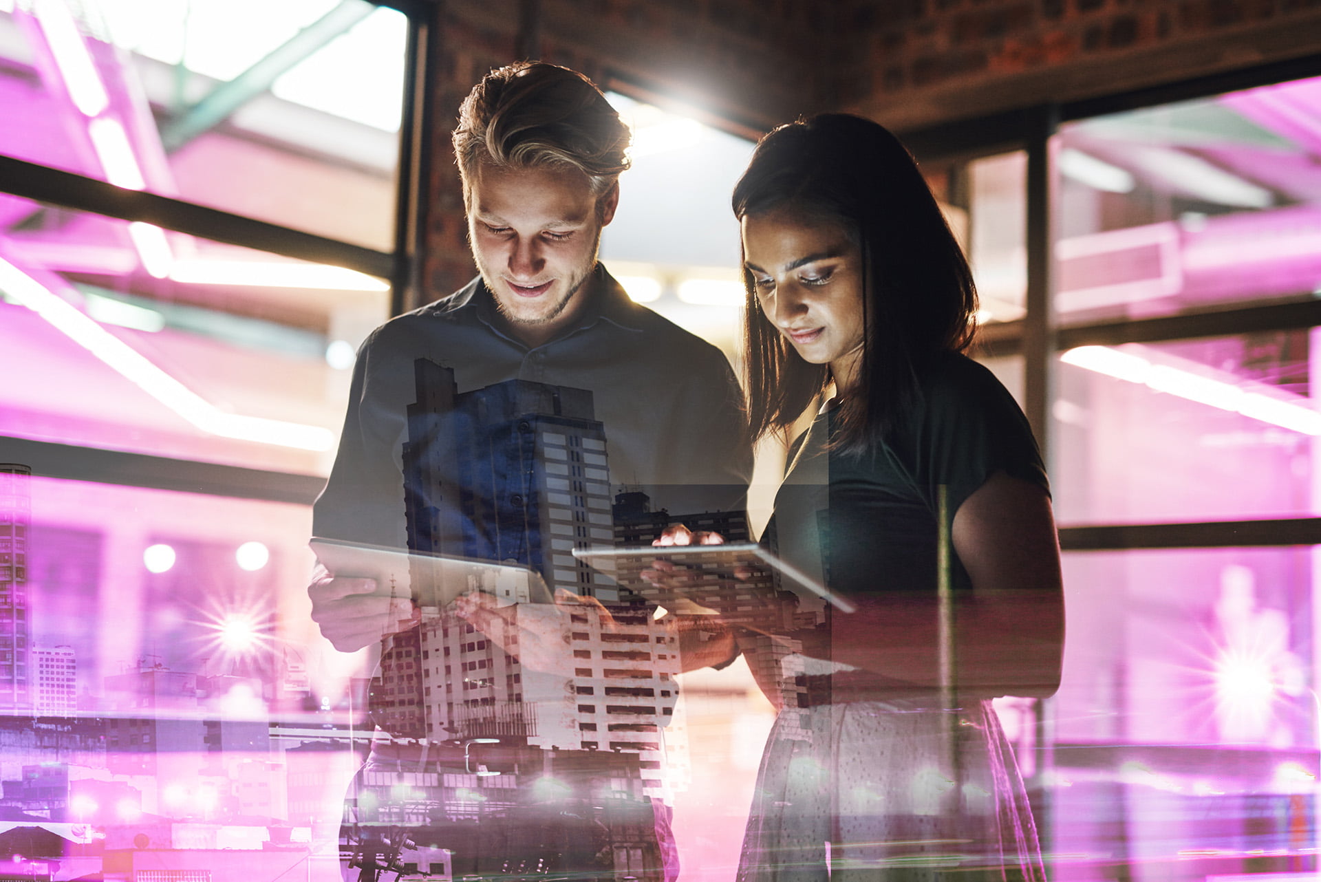 We make connecting with the business world easier for you. Shot