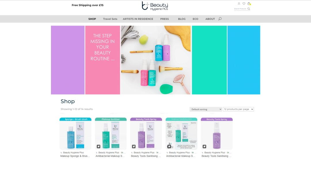 Beauty Hygiene Website Support