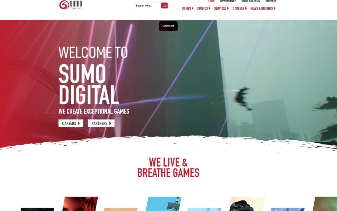 Sumo Digital Website