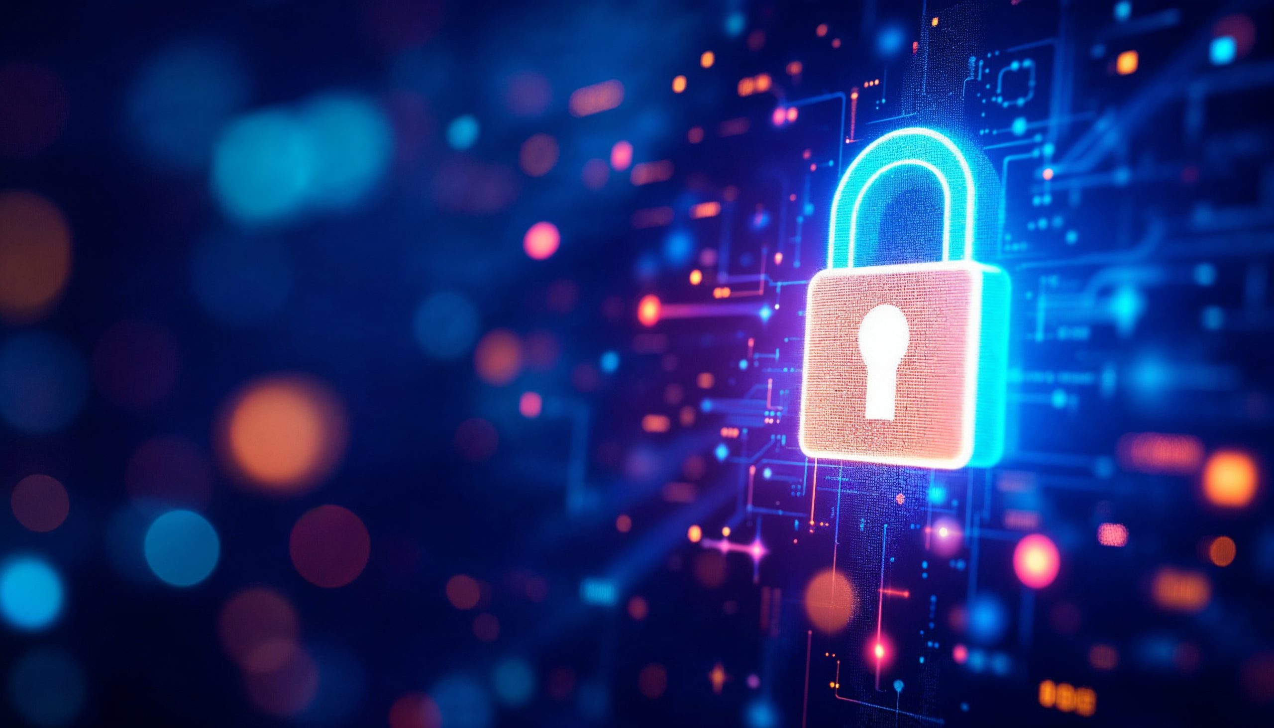 Enterprise security lock icon on a Drupal login screen