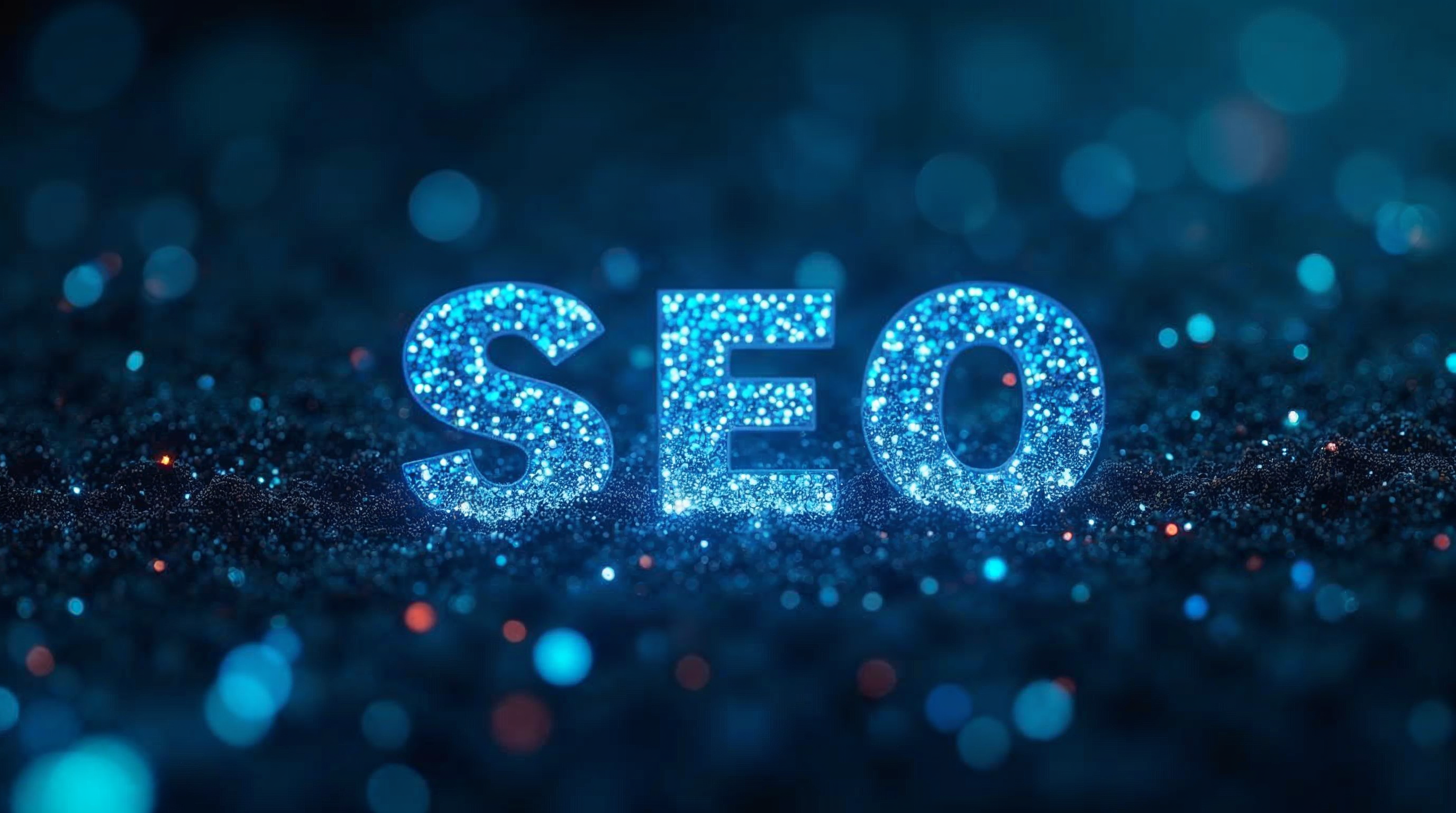 Abstract illustration of AI-driven SEO