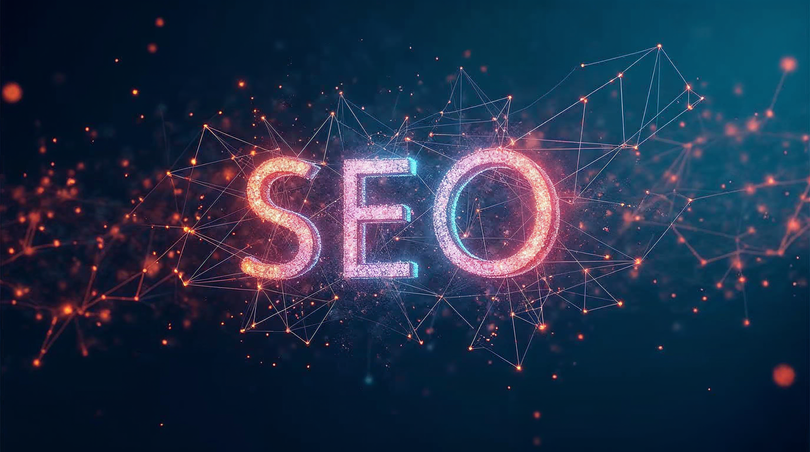 AI-powered SEO illustration