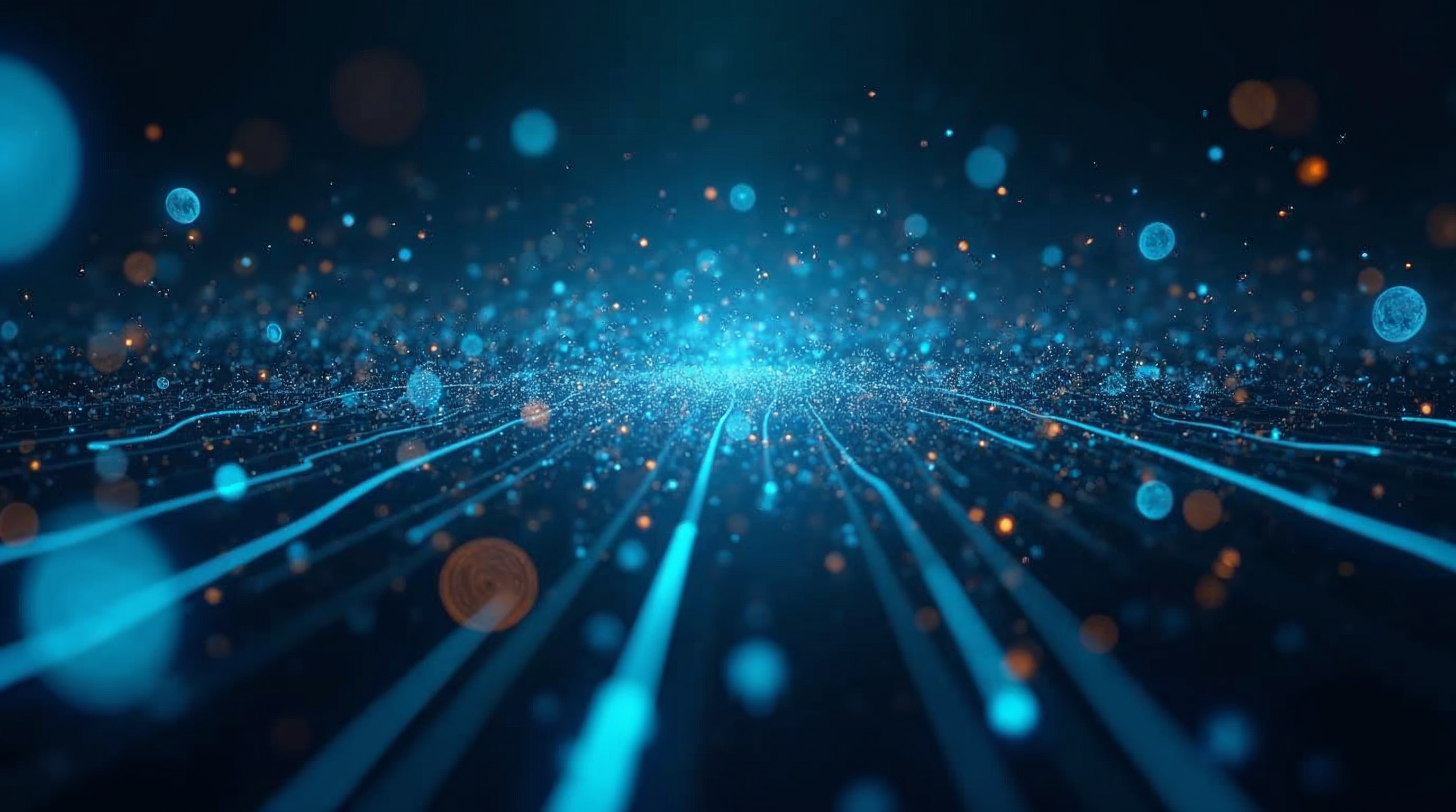Futuristic representation of AI-driven search