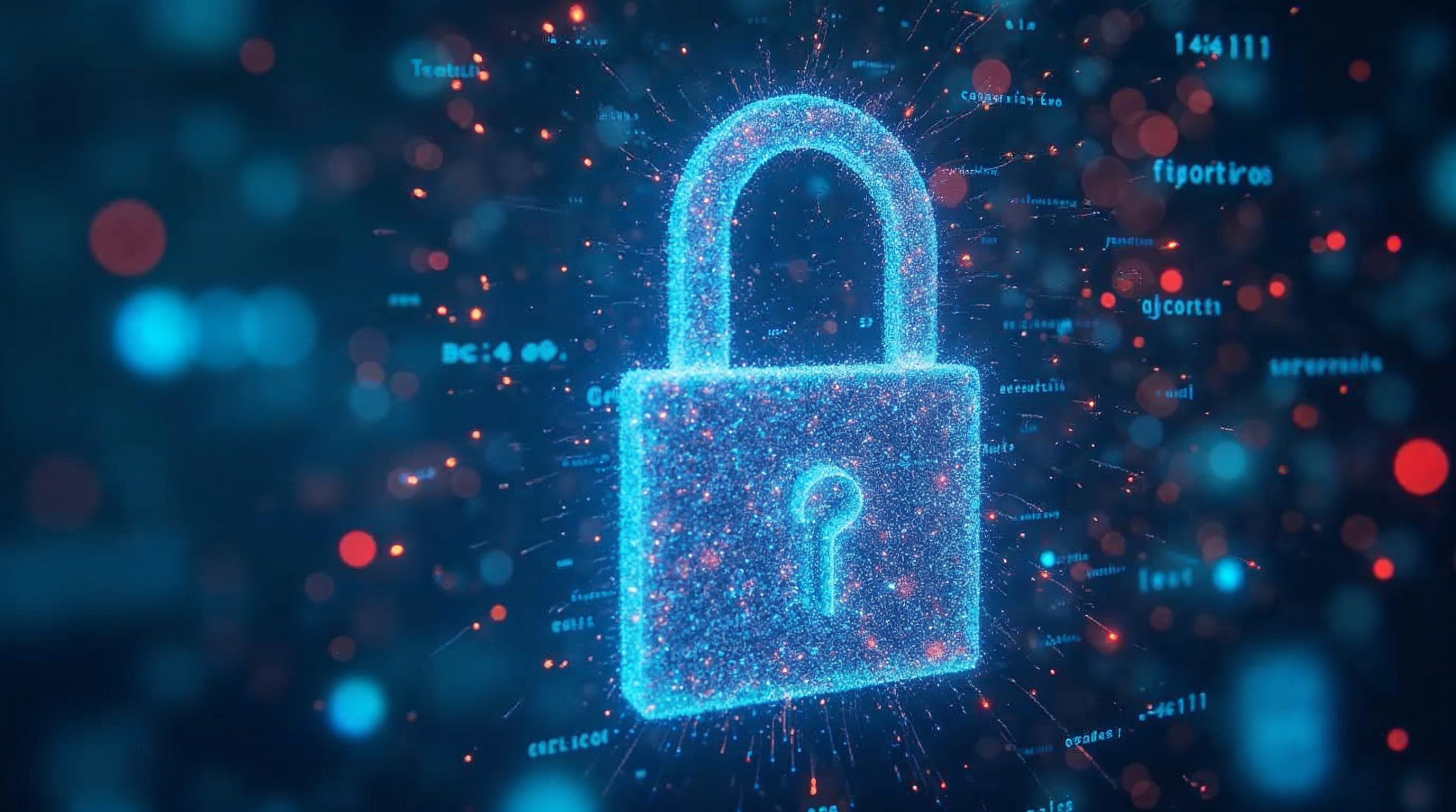 Graphic showing future trends in AI security