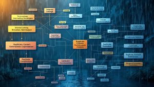 Diagram of technical SEO elements for AI snippet optimisation