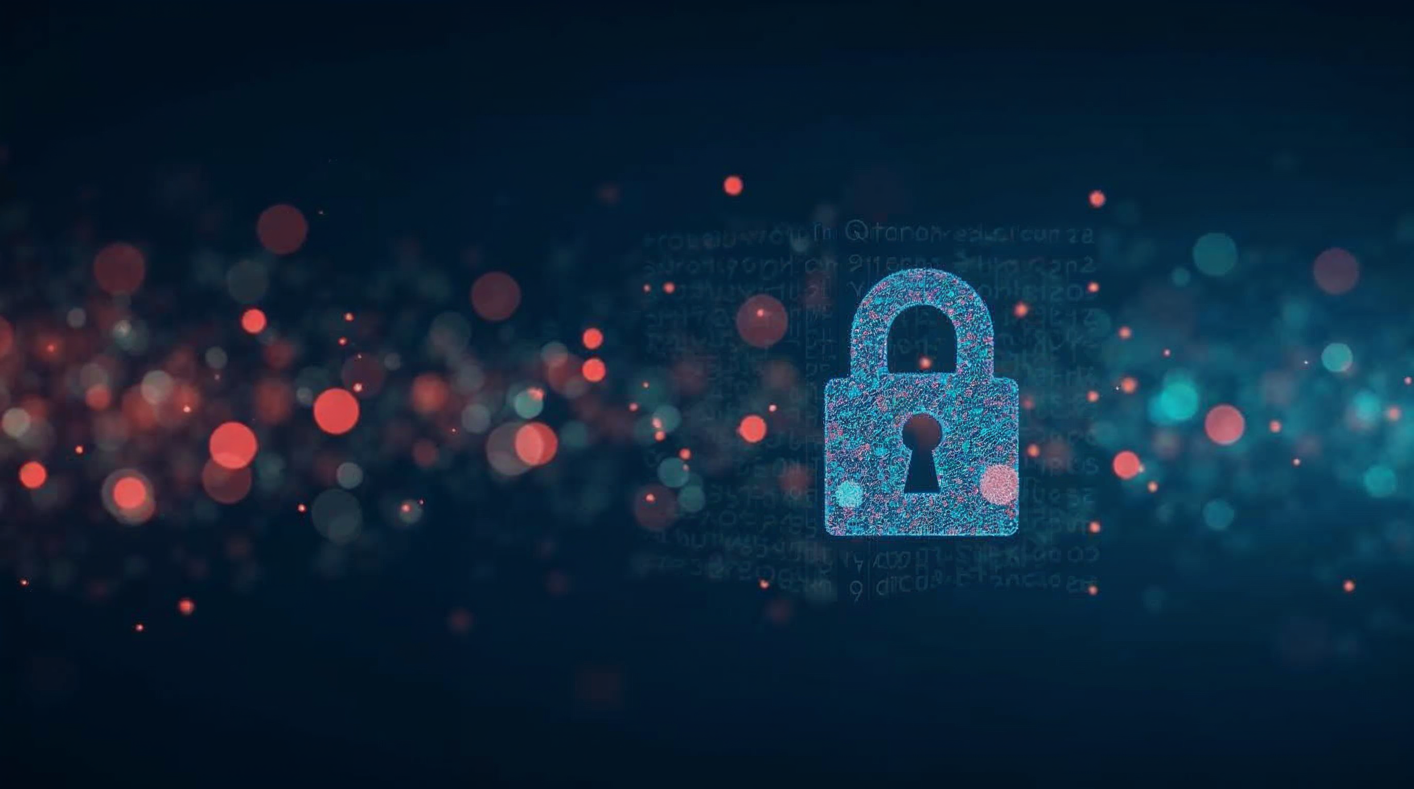 Security icons illustration