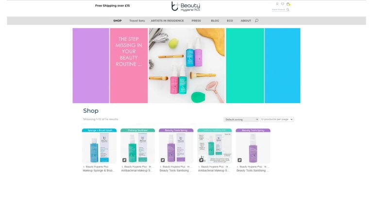 Beauty Hygiene Website Support