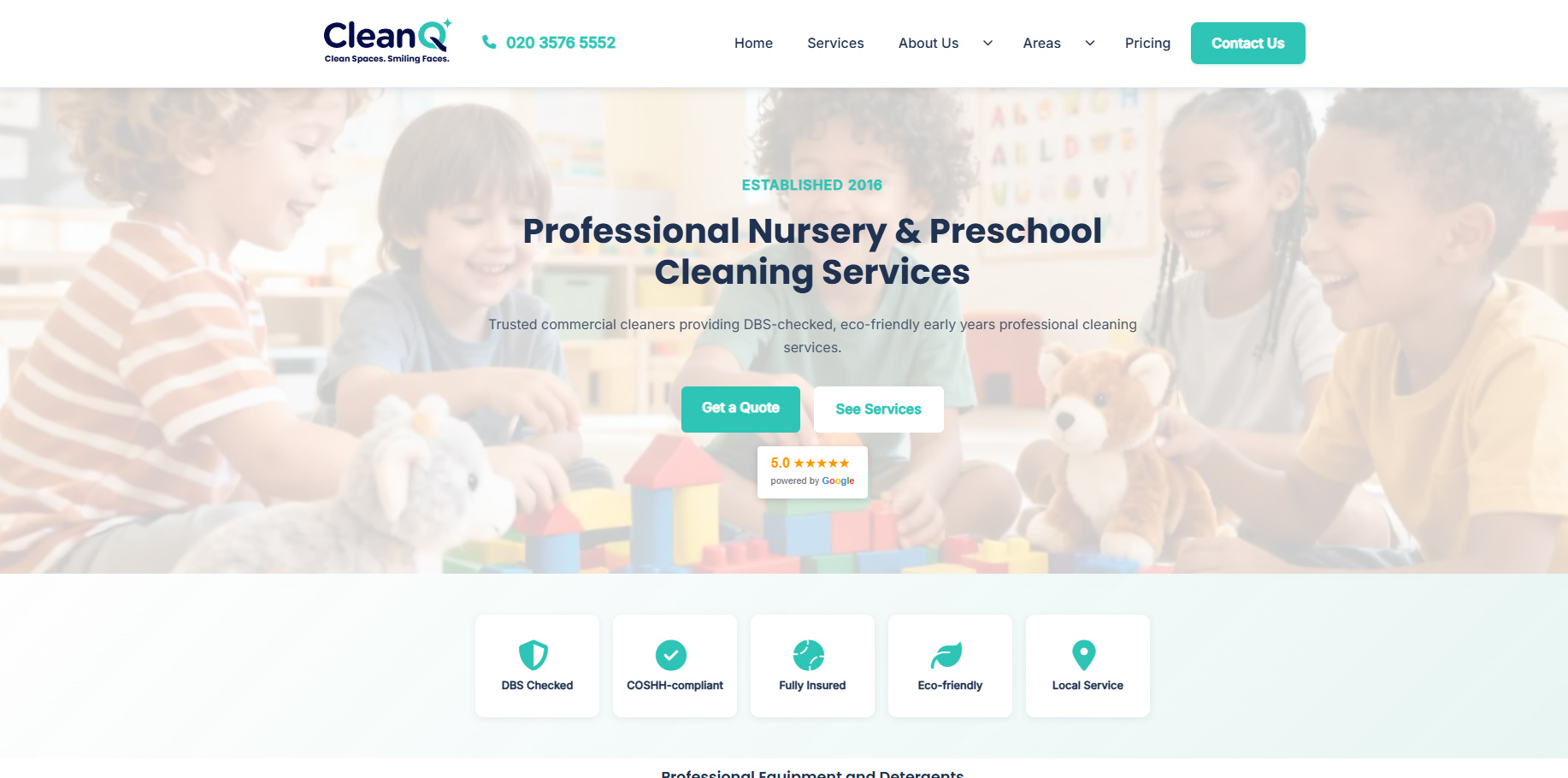 CleanQ – AI-Built Brand, Website and Local SEO