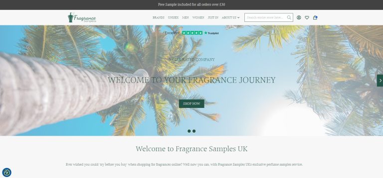 Fragrance Samples Replatforming