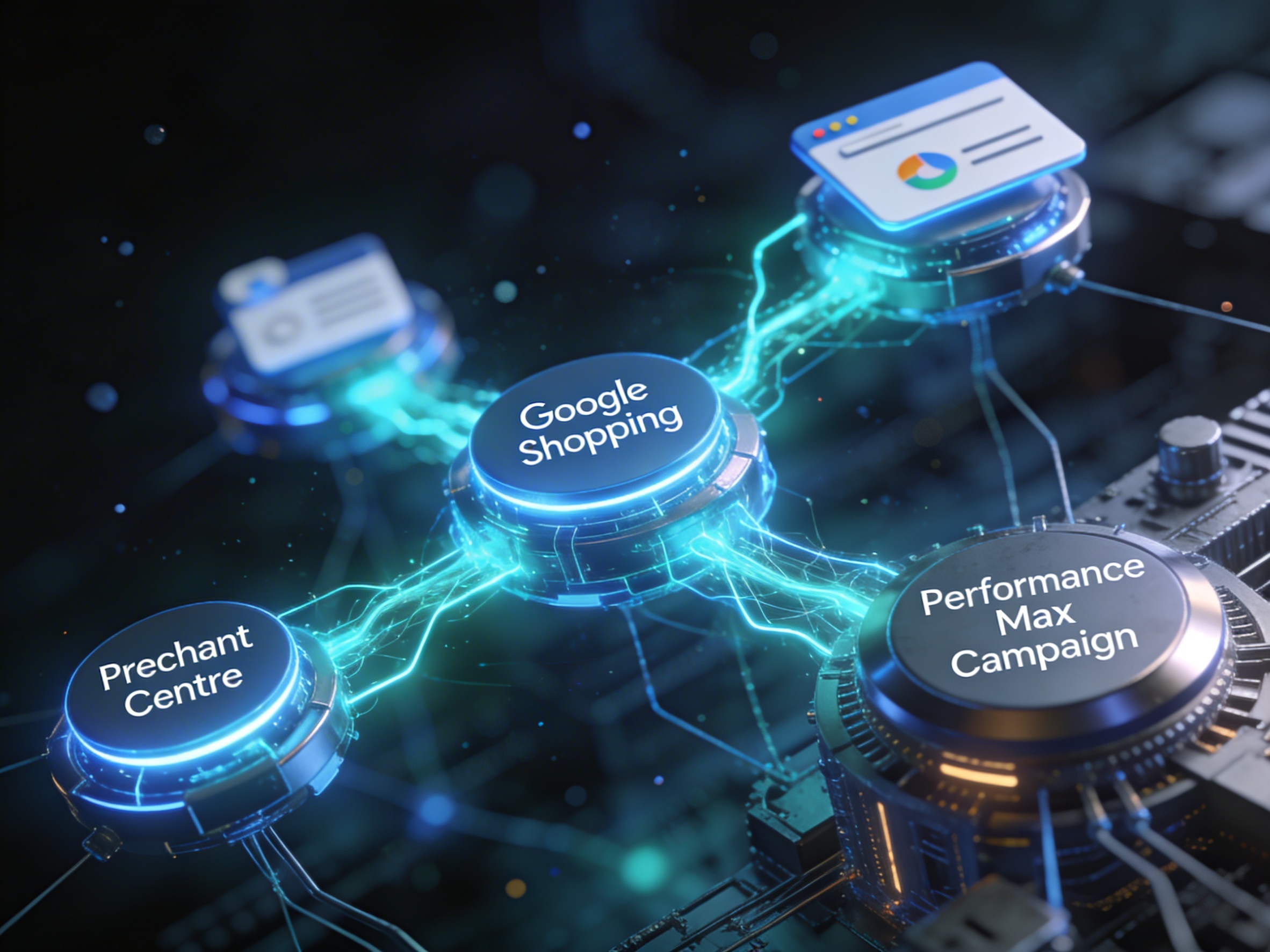 Google Shopping ads product feed optimisation system neural infrastructure